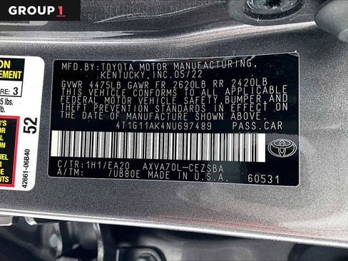 Used 2022 Toyota Camry SE image 37