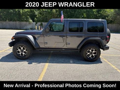 Used 2020 Jeep Wrangler Unlimited Rubicon w/ LED Lighting Group AWD/4WD image 2