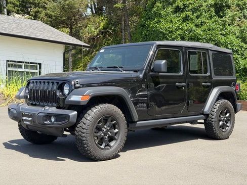 Used 2022 Jeep Wrangler Unlimited Sport AWD/4WD image 1