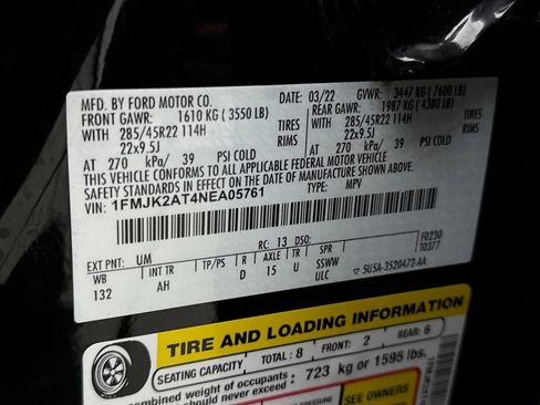 Used 2022 Ford Expedition Max Limited image 23