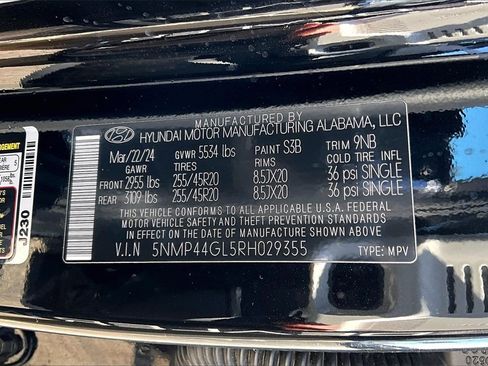 Used 2024 Hyundai Santa Fe Limited image 36