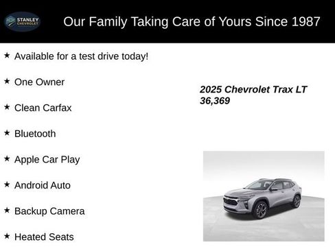 Used 2025 Chevrolet Trax LT w/ LT Convenience Package FWD image 9