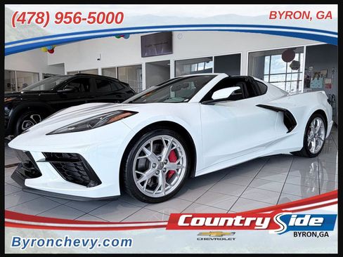 Used 2023 Chevrolet Corvette Stingray Preferred Cpe w/ Z51 Performance Package RWD image 1