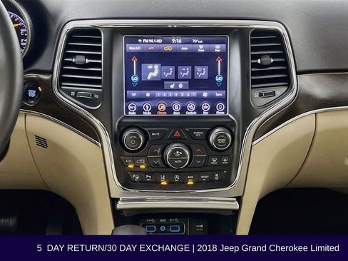 Used 2018 Jeep Grand Cherokee Limited AWD/4WD image 22