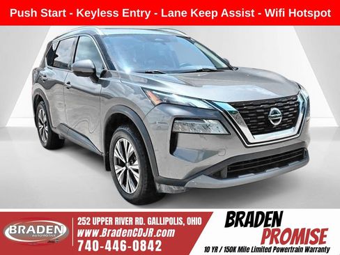 Used 2021 Nissan Rogue SV AWD/4WD image 1