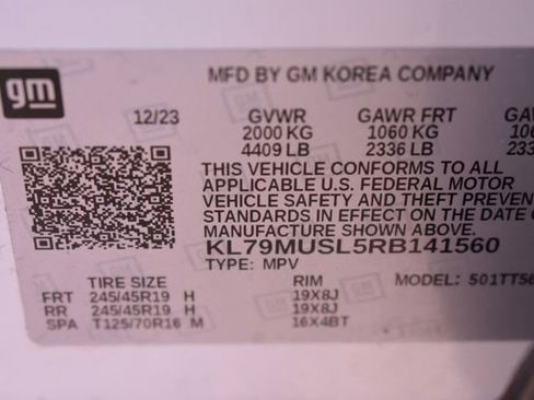 Certified 2024 Chevrolet TrailBlazer RS w/ Convenience Package image 38