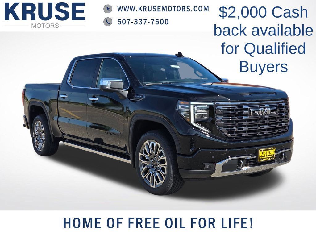 New 2026 GMC Sierra 1500 Denali Ultimate w/ LPO, Black Badging Package AWD/4WD 360° Tour