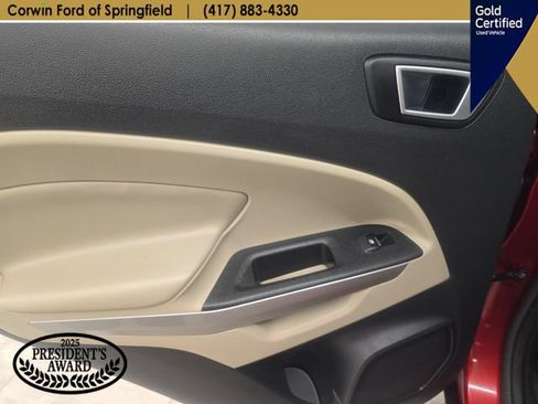 Certified 2021 Ford EcoSport Titanium w/ Interior Protection Package FWD image 18
