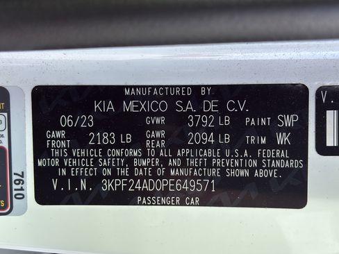 Used 2023 Kia Forte LXS FWD image 39