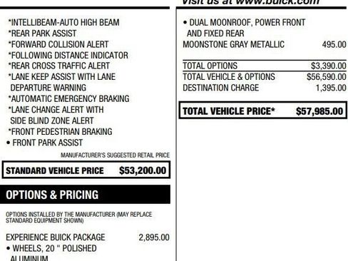 Used 2024 Buick Enclave Premium w/ Experience Buick Package AWD/4WD image 2