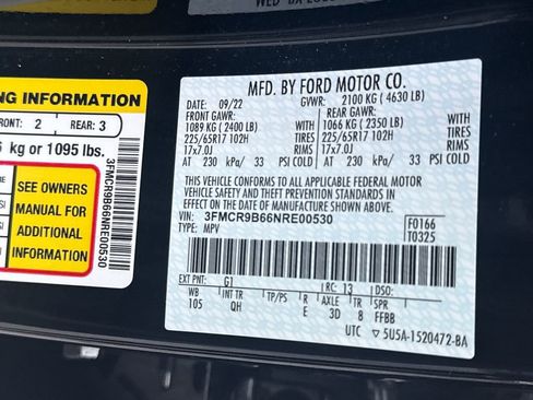 Used 2022 Ford Bronco Sport Big Bend image 29