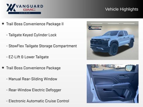 Used 2023 Chevrolet Colorado Trail Boss w/ LPO, Dark Essentials Package image 16