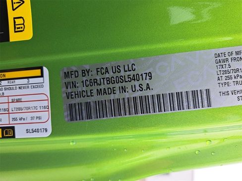 New 2025 Jeep Gladiator Rubicon image 37