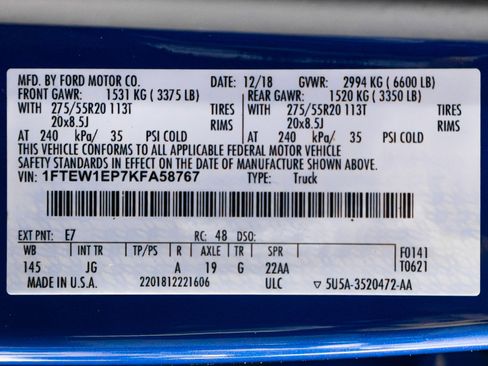 Used 2019 Ford F150 XL w/ Equipment Group 101A Mid image 59