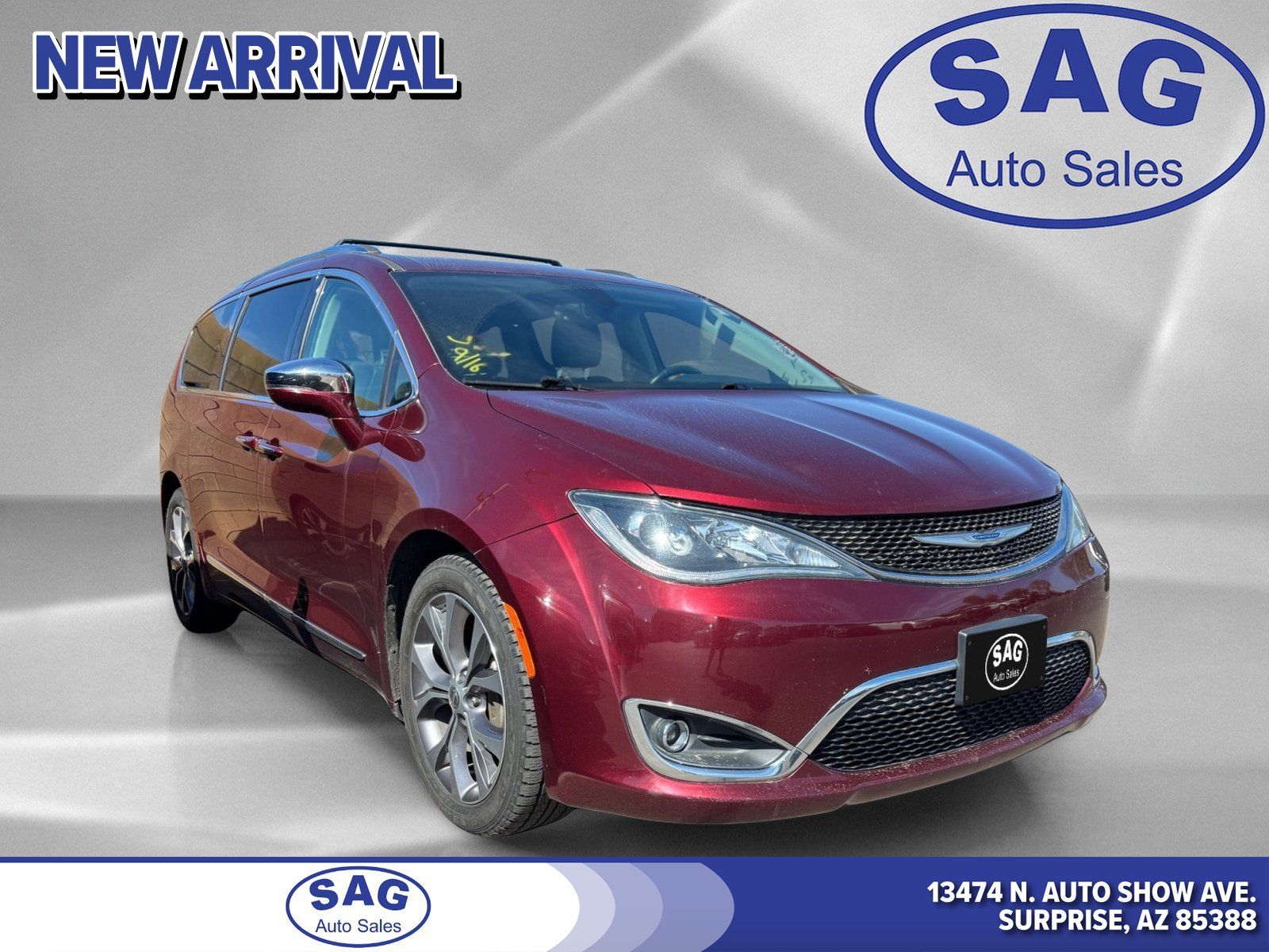 Used 2018 Chrysler Pacifica Limited FWD image 1
