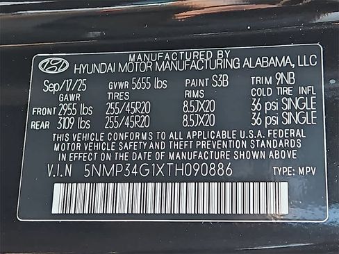 New 2026 Hyundai Santa Fe Limited image 20