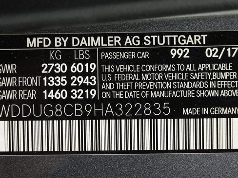 Used 2017 Mercedes-Benz S 550 Sedan w/ Sport Package w/ Sport Package image 82