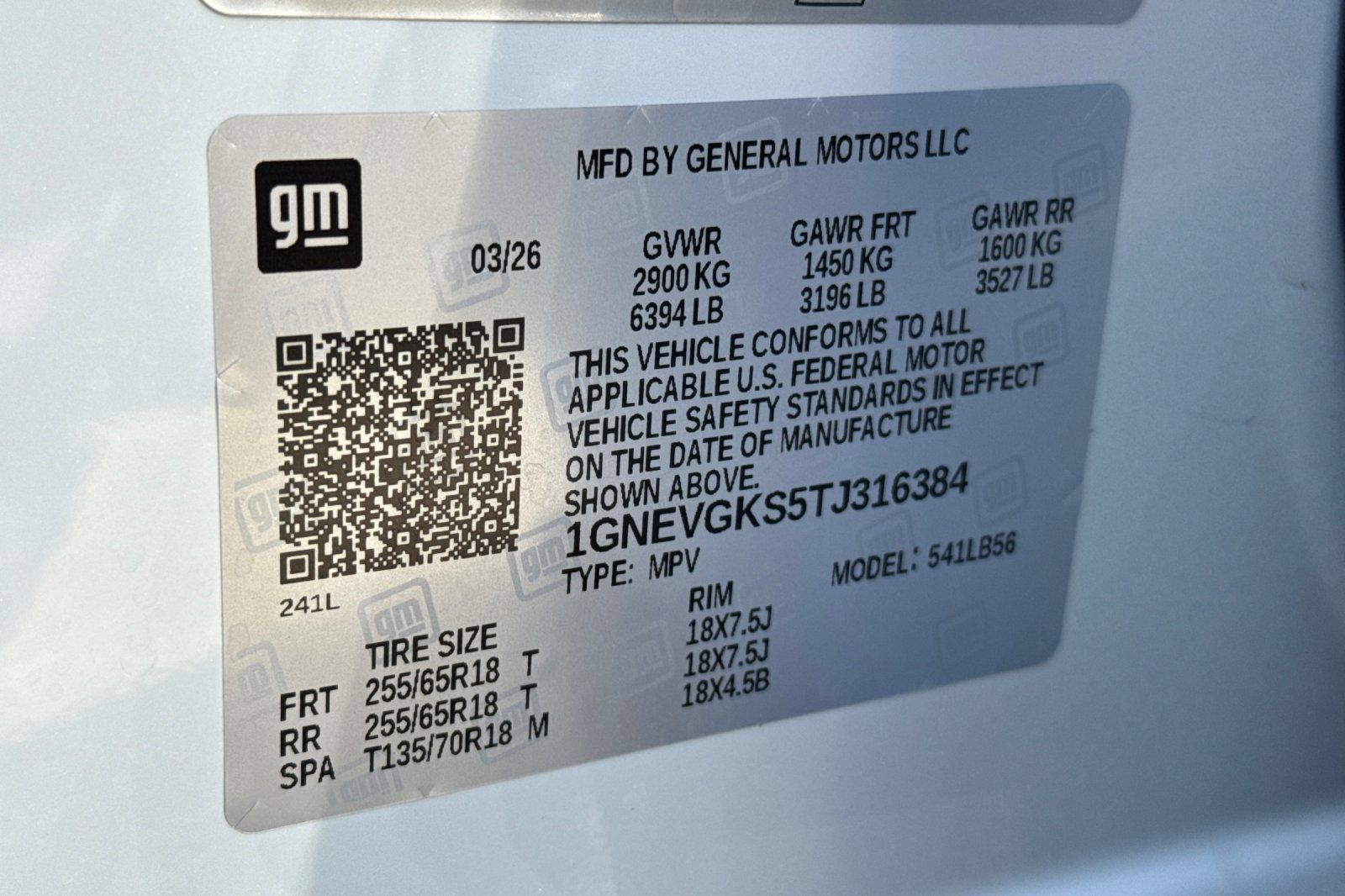 Used 2026 Chevrolet Traverse LT AWD/4WD image 52