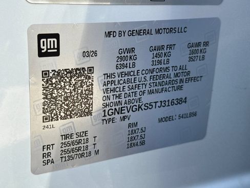 Used 2026 Chevrolet Traverse LT AWD/4WD image 52