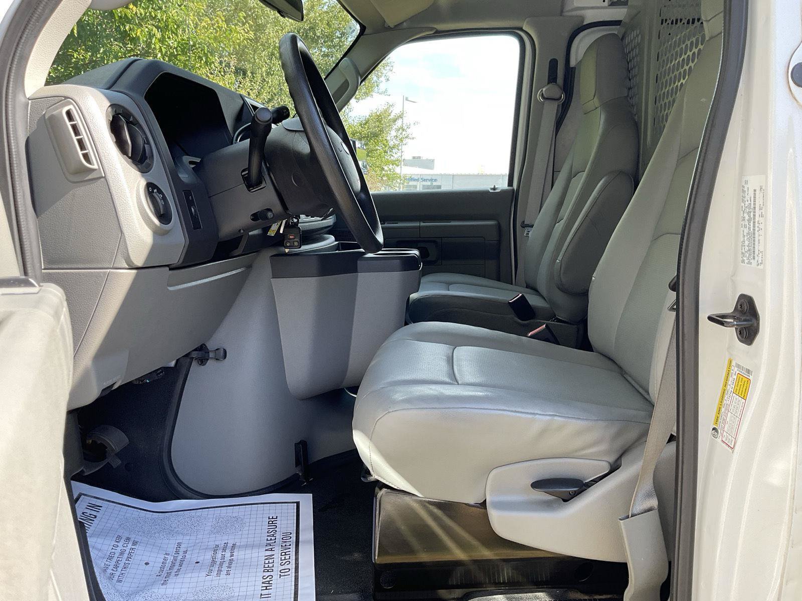 Used 2012 Ford E-350 and Econoline 350 Extended Super Duty w/ Commercial Cargo Van Pkg RWD image 12