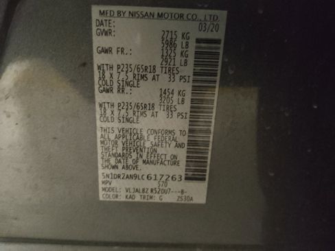 Used 2020 Nissan Pathfinder S FWD image 33