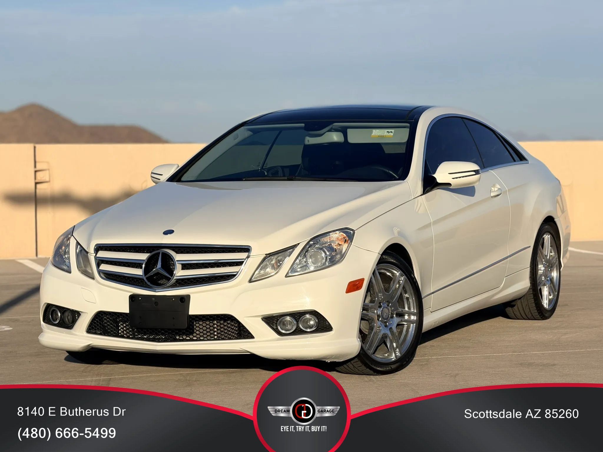 Used 2010 Mercedes-Benz E 550 Coupe image 1