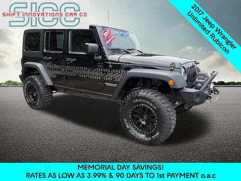 Used 2017 Jeep Wrangler Unlimited Rubicon w/ Connectivity Group AWD/4WD image 9