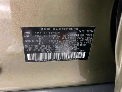 Used 2024 Subaru Outback Touring XT AWD/4WD image 35