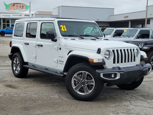Used 2021 Jeep Wrangler Unlimited Sahara AWD/4WD image 1