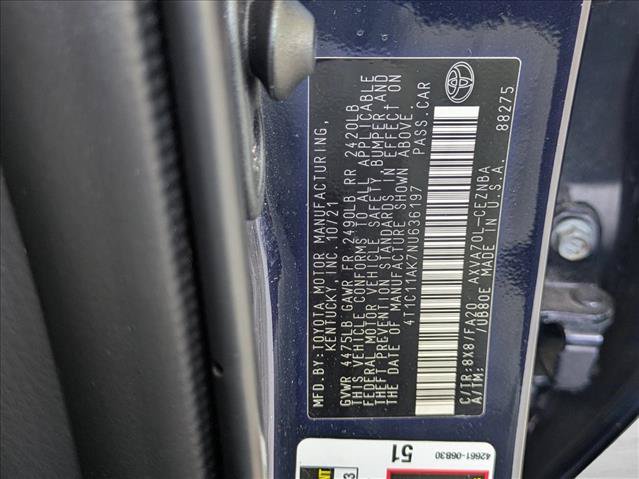 Used 2022 Toyota Camry LE FWD image 15