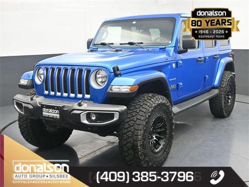 Used 2022 Jeep Wrangler Unlimited Sahara w/ Cold Weather Group image 5