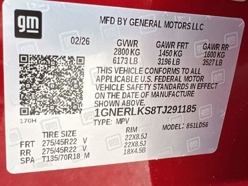 Certified 2026 Chevrolet Traverse RS FWD image 18