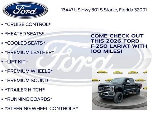 New 2026 Ford F250 Lariat w/ Chrome Package AWD/4WD image 10