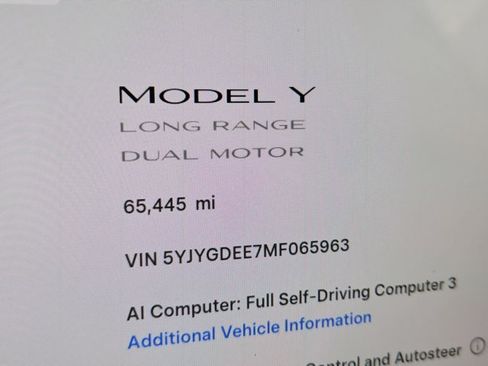 Used 2021 Tesla Model Y Long Range AWD/4WD image 11