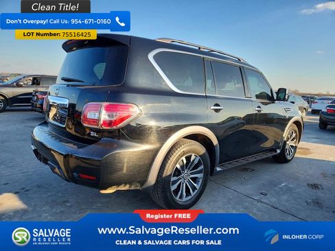Used 2017 Nissan Armada SL w/ Interior Lighting Package AWD/4WD image 4