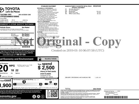 Used 2019 Toyota Tacoma SR5 image 42