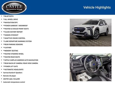 Used 2023 Subaru Outback Touring AWD/4WD image 3