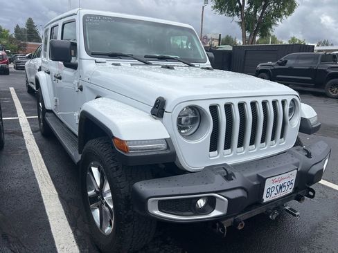 Used 2020 Jeep Wrangler Unlimited Sahara AWD/4WD image 1