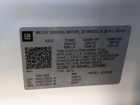 Used 2019 Chevrolet Trax LS w/ Tint and Cruise Package image 23