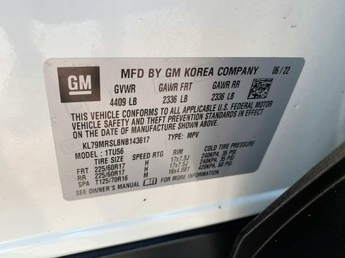 Certified 2022 Chevrolet TrailBlazer LT w/ Convenience Package image 31