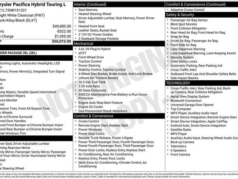 Used 2022 Chrysler Pacifica Touring-L FWD image 27