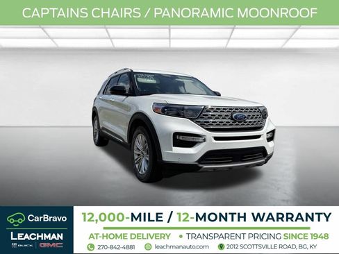 Used 2021 Ford Explorer Limited w/ Equipment Group 301A AWD/4WD image 1