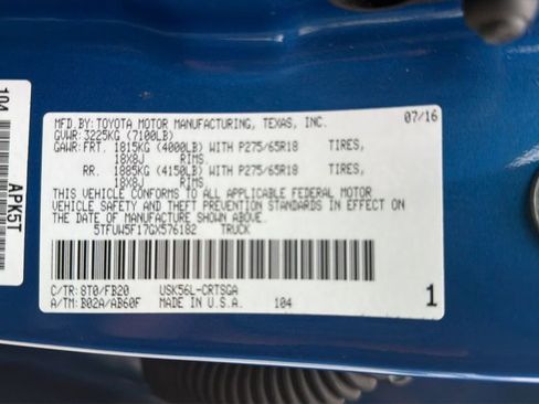 Used 2016 Toyota Tundra SR5 w/ TRD Off Road Package image 21