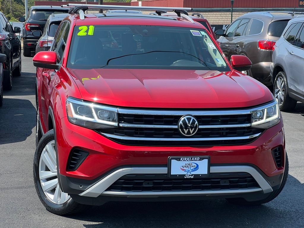 Used 2021 Volkswagen Atlas SEL AWD/4WD image 1
