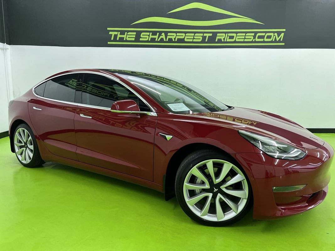 Used 2018 Tesla Model 3 Long Range AWD/4WD image 1