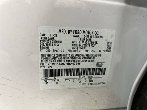 Used 2024 Ford Edge SEL AWD/4WD image 27