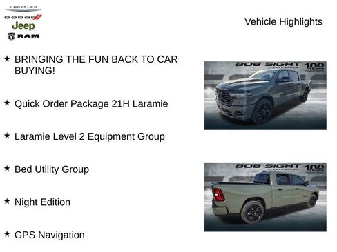 New 2026 RAM 1500 Laramie w/ Night Edition image 2