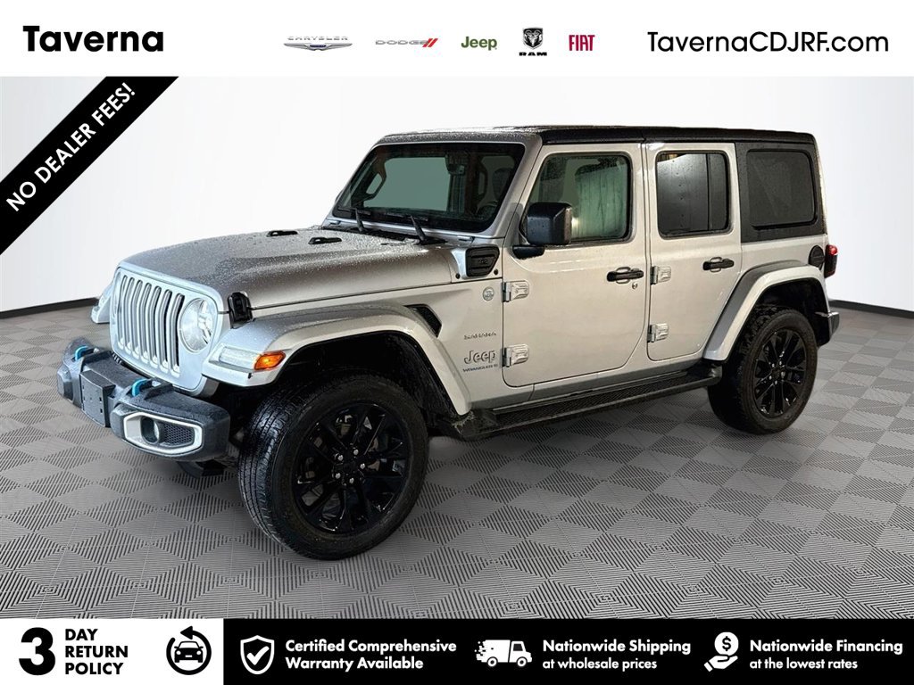 Certified 2023 Jeep Wrangler Unlimited Sahara w/ Cold Weather Group AWD/4WD image 1