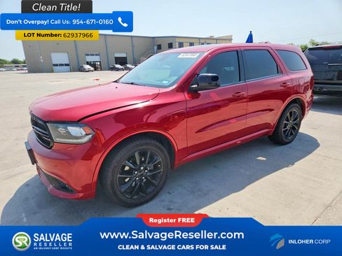 Used 2018 Dodge Durango SXT w/ Quick Order Package 2BB RWD image 1