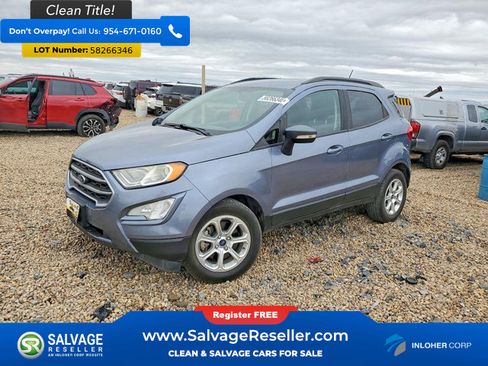 Used 2019 Ford EcoSport SE w/ SE Convenience Package FWD image 1